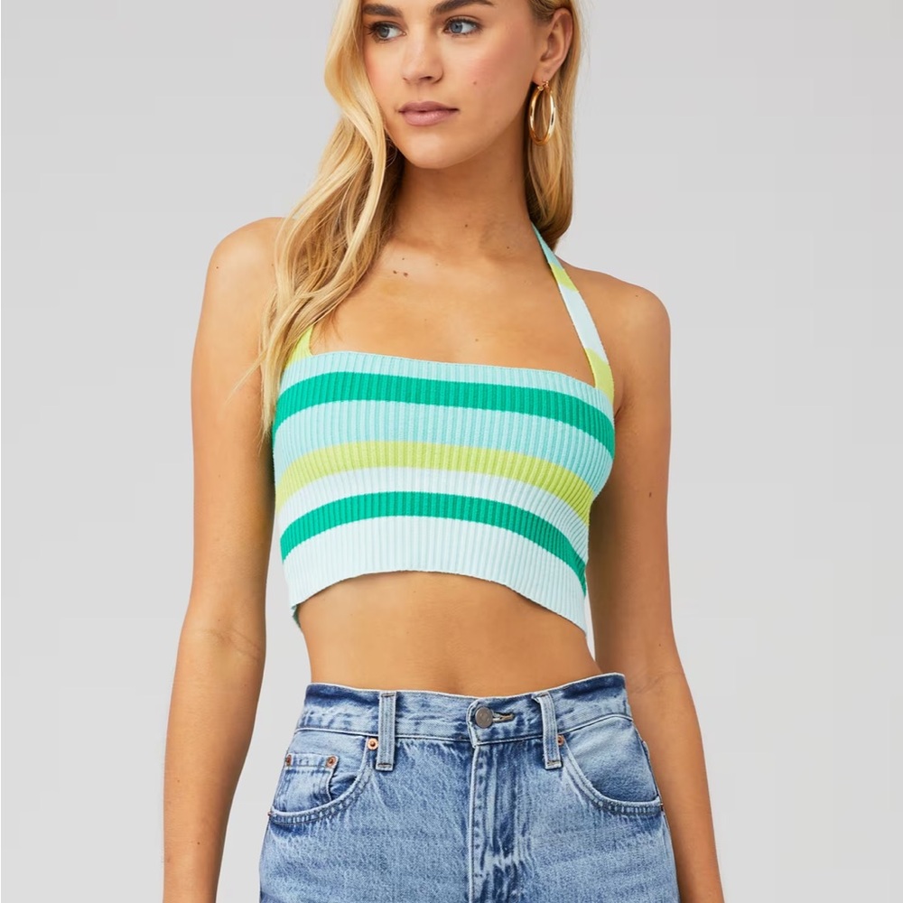 Peppermayo crop top